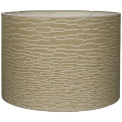 Harlequin Enigma Drum Shade Ivory